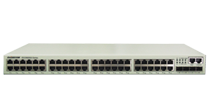 48 медных портов 10/100/1000 Baset; 4xGE Combo SFP портов;
VLAN, Q-in-Q, QoS, ACL; 220V AC или -48V DC; удаленное управление: Console/Telnet/SSH/SNMP